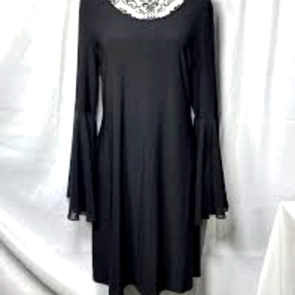 MSK mini dress bell sleeves medium